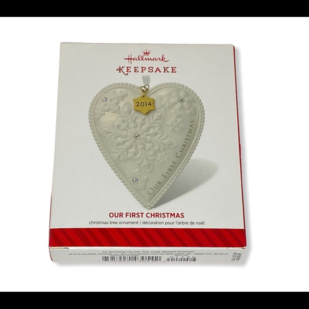Hallmark Ornament Our First Christmas NEW
